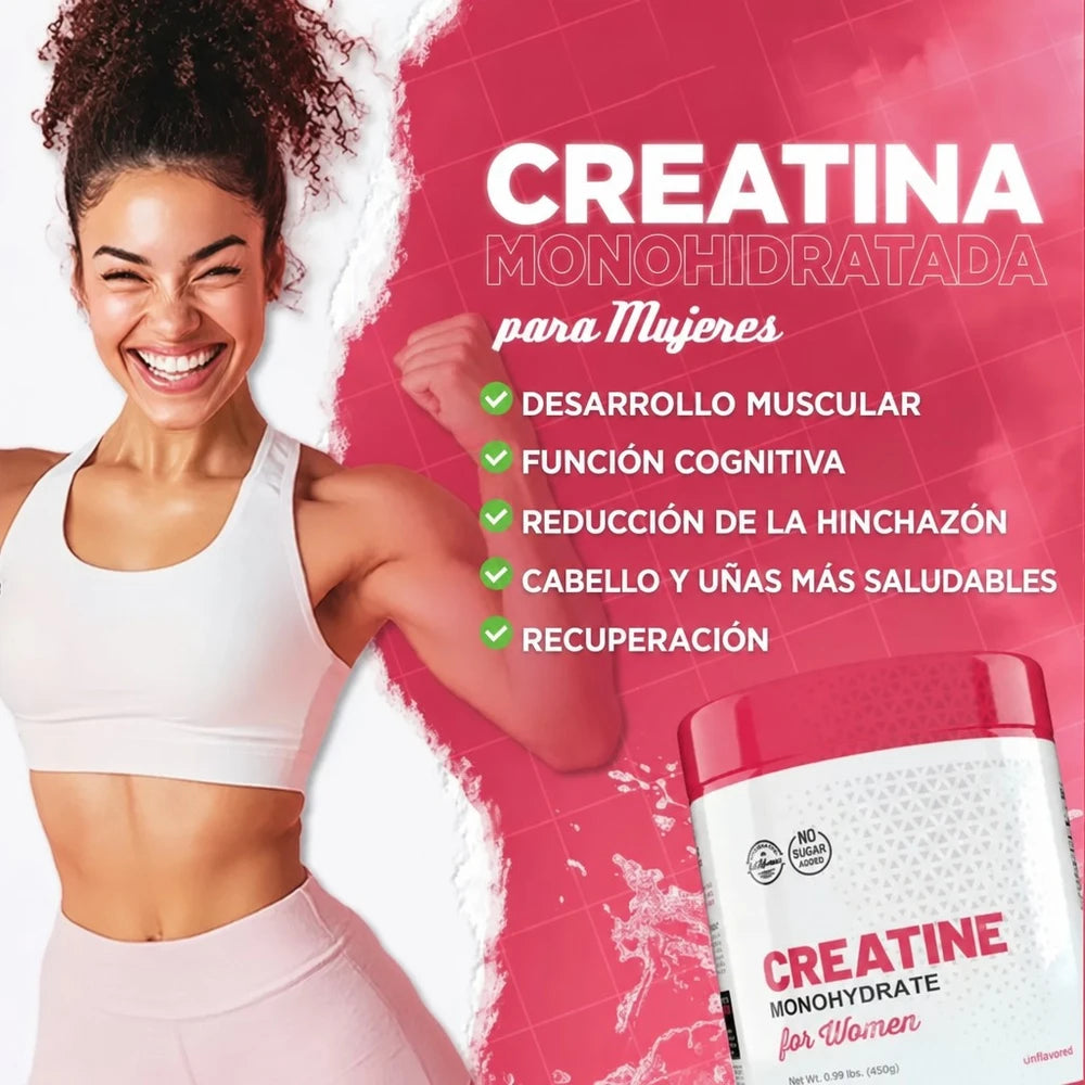 Creatina para Mujeres Monohidratada