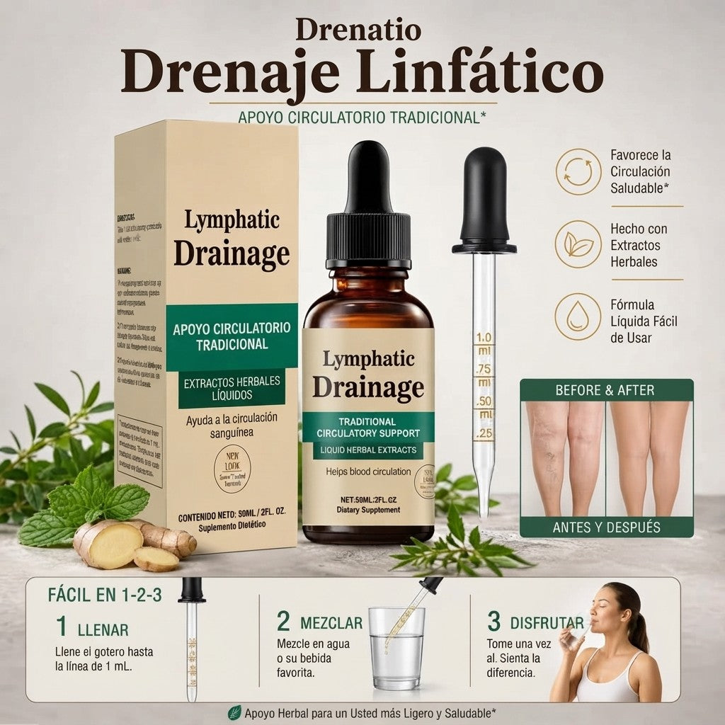 Gotas de Drenaje Linfático